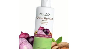 Natural Extracts with Rich in Natural Keratin Non- greasy Non-sticky Easy Absorbent Hair Growth Care Oil Onion Oil1