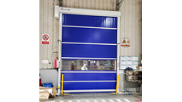 custom indoor steel door pvc plastic high-speed rolling door1