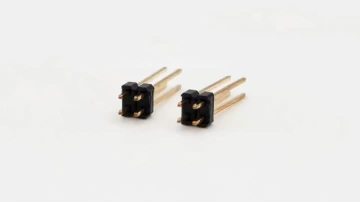 2.54mm Pitch Pin header Connector Dual Row Straight SQ0.64mm H:2.5mm 2*2P