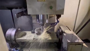 vertical four axles machining for iron castings