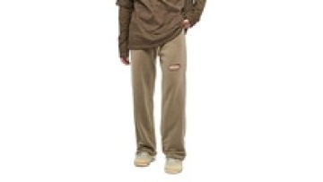 Custom Loose Fit Straight Leg Black 6 Pocket Cargo Pants for Men Cotton Trousers1