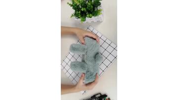 High quality cartoon rabbit style plush pencil case