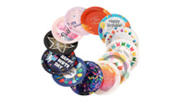 Wholesale 7 Inch Paper Plates 10pcs per Set - Disposable Party Supplies for Events1
