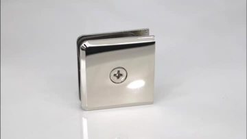 029C Solid Brass Shower Glass Door Clamps
