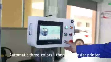 Screen printing +foil stamping printer