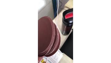 Velcro disc red