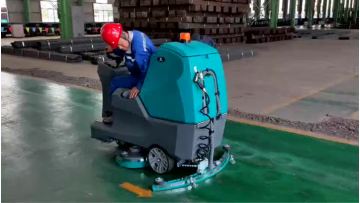 DJ900H Indoor Workshop Epoxy Floor Dust Cleaning (1)
