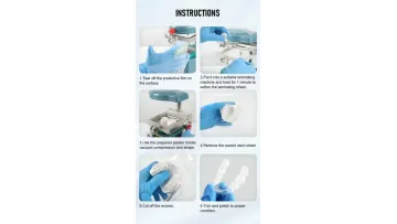 OEM Private Label Orthodontic Dental Vacuum Splint Sheets Clear Invisible PETG Teeth Aligners for Teeth Alignment1