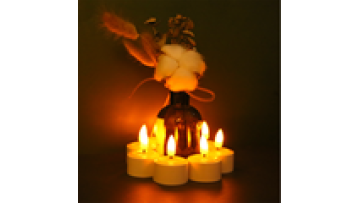 CL213804YZ Rechargeable 3D Candles - LED Tealight Sets (4 PCS)1