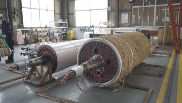electromagnetic induction heating roller video