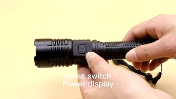 1500lumen XHP70  21700/18650 battery  zoom waterproof Aluminum rechargeable LED Hunting Lamp for Camping Flashlight1