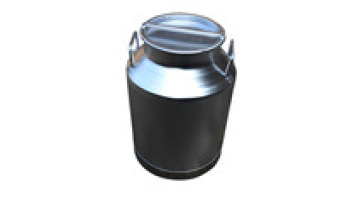 40l Milk Transport Bucket Jcg-40l Aluminum Milk Can with Simple Lid Aluminum Milk Barrel Mill Supply1