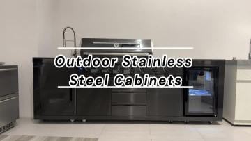 outdoor stainless steel kitchen cabinet 06