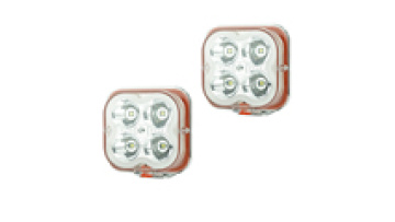 black 16 led car led inspection light pen clip work 48w led work light auto led work light square1