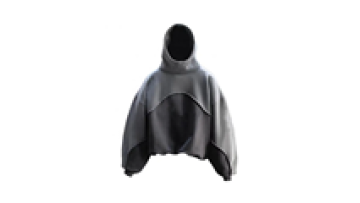 Custom logo  cut and sew pullover cotton  patchwork two tone oversized cropped hoodies1