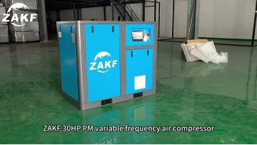 30HP permanent magnet variable frequency screw machine