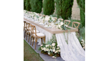 Best Selling  Products  Commercial Furniture Rectangle Shape Nature Wood  Folding Outdoor Hotel Banquet  Wooden  Wedding Table1