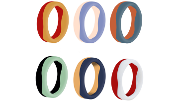      Silicone wedding ring rubber band
