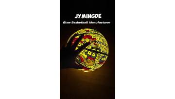  led light up glow in the dark basketball