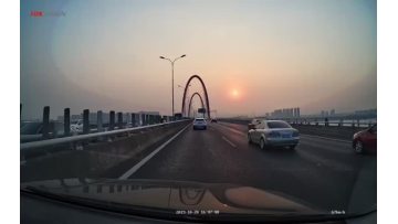 Dashcam recording video