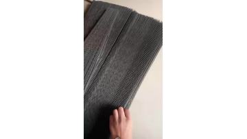 18*18 customized printing plisse window screen1