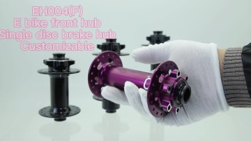 EH004(F) Durable OEM CNC Machine O.L.D 135mm 2 Sealed Bearings Electric Bicycle Front Hubs1