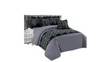 Luxury 100%polyester Microfiber designers comforter sets king size quilt bedding comforter sets1