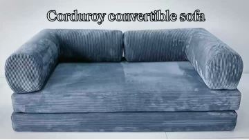 Covertible compression sofa