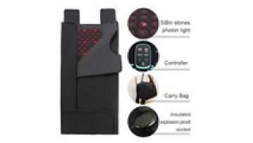 Sauna PU leather Skin Friendly material electrical indoor use full body Sauna Blanket with tourmaline stones1