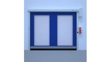 SEPPES Supplier Automatic Warehouse High Speed Door Infrared Safety Photoelectric Configuration Industrial PVC High Speed Door1