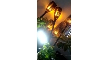Outdoor IP65 Waterproof Flames Landscape Decoration Lighting Solar Flame Lamp For Lawn Yard1