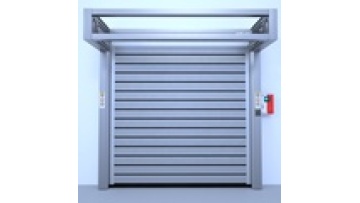New Designed Motor Drive Overhead Garage Doors Hard Horizontal Doors/Spiral Rolling Door1