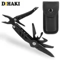 11 IN 1 Multifunctional Swiss Folding Knife Plier Stainless Steel Army Knives Pocket Hunting Outdoor Camping Survival Knife Tool