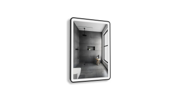 New arrival black frame LED Mirror
