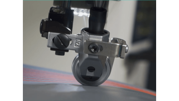 NB 692AN-01 3 functions computerized double needle roller feed machine