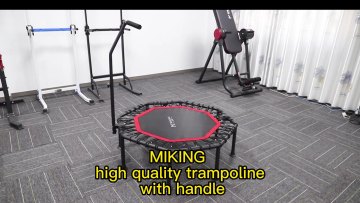Mini Fitness indoor Trampoline for Adults Kids Foldable Exercise Trampoline with Adjustable Foam Handle Home Gym Equipment1