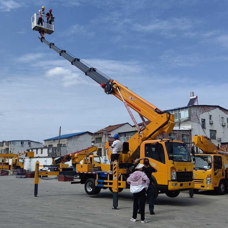 haowo 30m aerial work vehicles