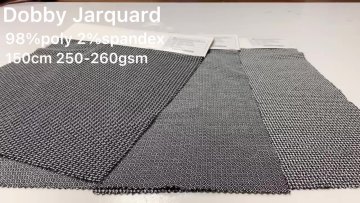 2022  New Wholesale polyester yarn dyed  Jacquard Fabric Price Per Meter  Customized Color1