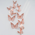 12pcs/set 3D Hollow Butterfly Wall Stickers for Kids Rooms Home Decor stickers Fridge stickers DIY Party Wedding Butterflies