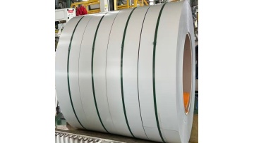 White Al-Zn coated sheet steel