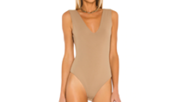 Plus Size Sleeveless Bodysuits for Women Spandex Sexy V Neck Backless Bodysuit1