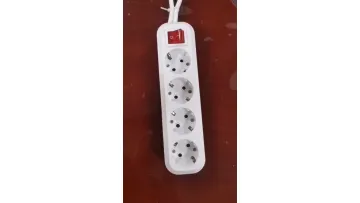 10/16A Europe 3 Way Power Extension Socket with Lamp (E9003E)1