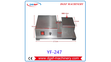 Single Side Electrical Leather Edge Coloring Machine YF-247