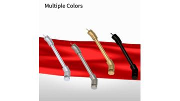 SVA-B152C Modern Brass Shower Bathroom Door Glass Support Bars