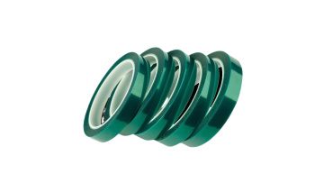PET green high temperature resistant lithium battery termination tape for automotive spray paint masking and fixing tape wholesale