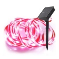 12M 100LEDs Solar LED Soft tube String Lights