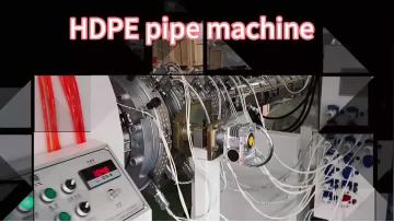 110-315mm PE tube manufacture plant 