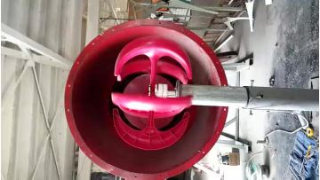 Lantern-type wind turbine (vertical axis)