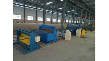 Automatic High Speed Weaving Welding Welded Crimped Wire Mesh Machine1