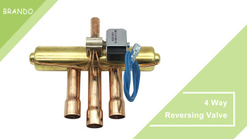 4TB-20 Refrigeration Four Way Reversing Valve For Heat Pump Air Conditioning 220V 110V 24V